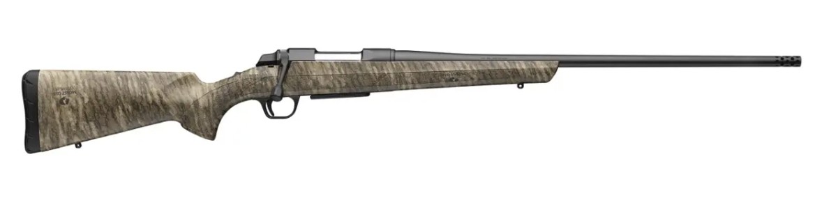 AB3, .243 Win, 22" TB, D&T, Blued, Mossy Oak Bottomland, 4-rd