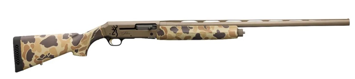 Silver Field, 12 Gauge, 26" VR, 3.5", FDE, Vintage Camo, 4-rd