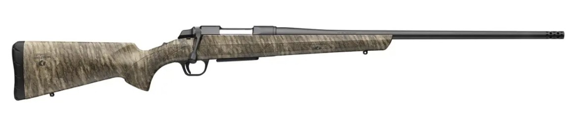 AB3, 6.5 Creemoor, 22" TB, D&T, Blued, Mossy Oak Bottomland, 4-rd