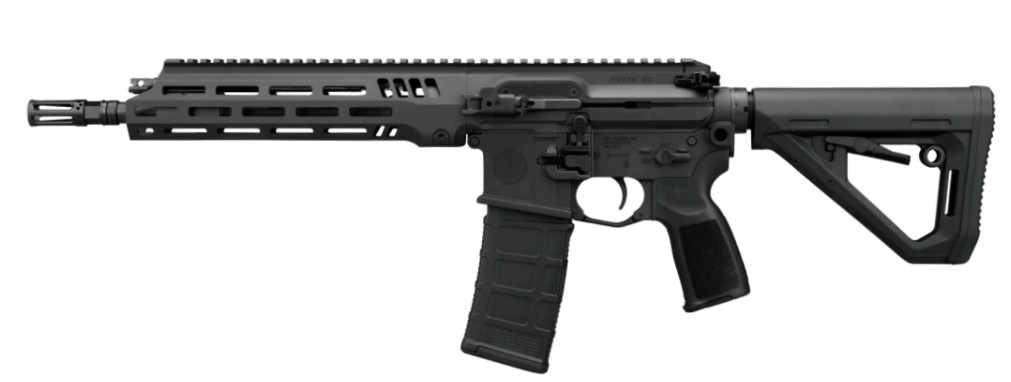 Sig516 G3 SBR, 5.56, 11.5" TB, MLOK, FH Compensator, Black, 30-rd