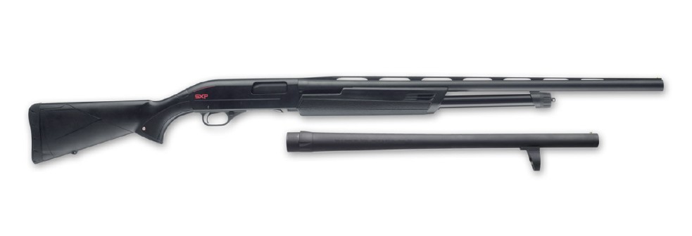 SXP Camp/Field Combo, 20 Gauge, 26", 3", 18" Defender, Black, 5-rd