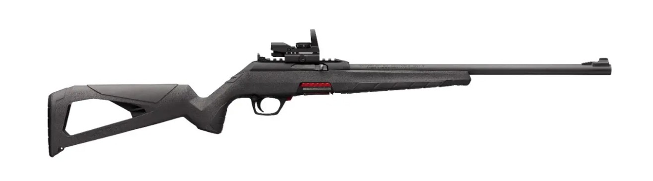 Wildcat Combo, .22LR, 18", Reflex-Style Sight, Blued, Grey, 10-rd