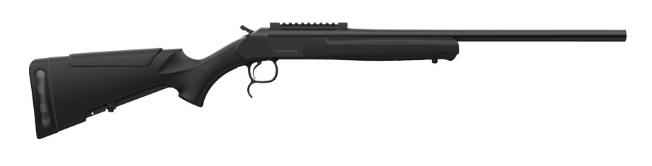 Gamelander, .450 Bushmaster, 20", OR, D&T, Black, 1-rd
