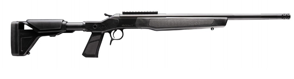 Scout XP, .35 Whelen, 20" TB, D&T, Black, 1-rd