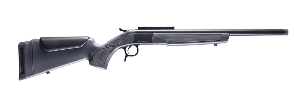 Scout, .338 ARC, 16.5" TB, D&T, Blued, Stealth Grey