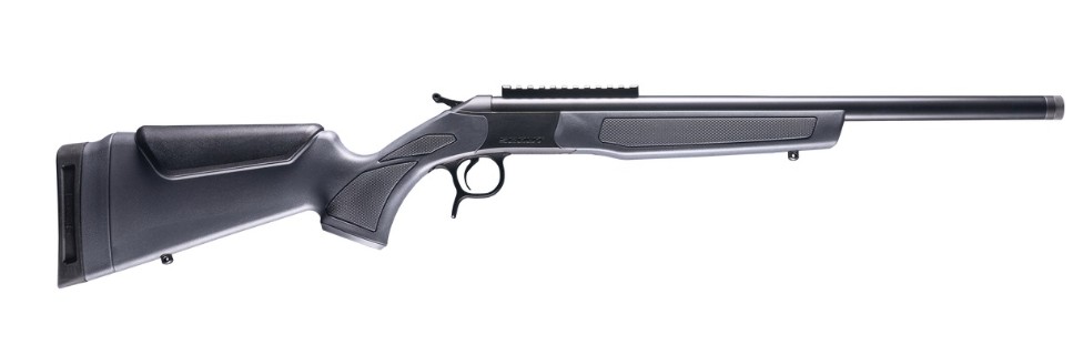 Scout, .22 Creedmoor, 20" TB, D&T, Blued, Stealth Grey, 1-rd