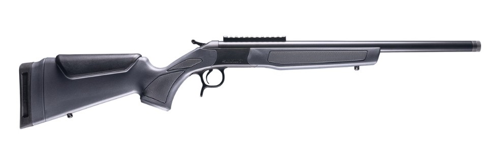 Scout, .25 Creedmoor, 20" TB, D&T, Blued, Stealth Grey, 1-rd