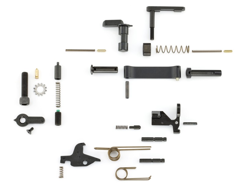 AR Lower Parts Kit, No Trigger or Grip