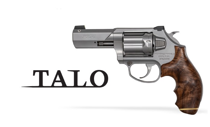 SDR, 9mm, 3", Tritium Front, Stainless, Walnut, 6-rd, TALO