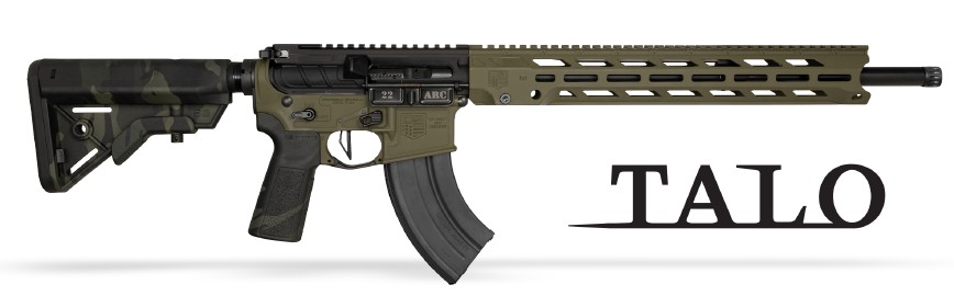DB15, .22 ARC, 18" TB, M-LOK, Duo-Tone, 26-rd, TALO