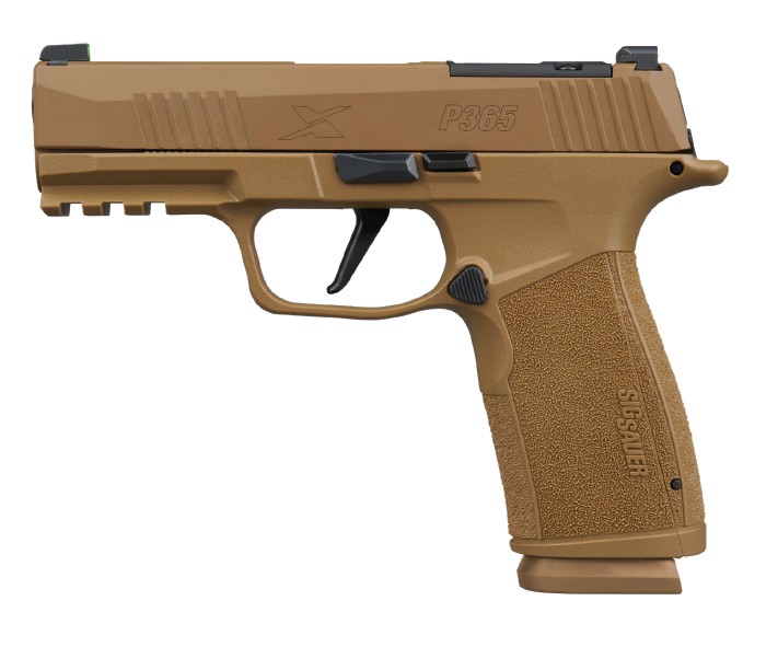 P365X Macro, 9mm, 3.7", SIG-LOC OR, XRay3 Day/Night, Coyote, (2)17-rd