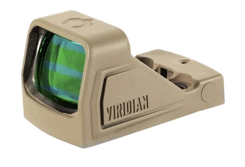 RFX11, Micro Green Dot Reflex Sight, 3 MOA, Shield Mounting, FDE