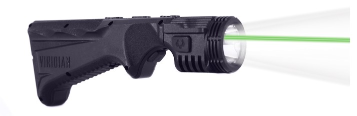 4LUX 2K DUO, Green Laser & Tactical light, Angled Foregrip, MLOK, 1850 Lumens, Black