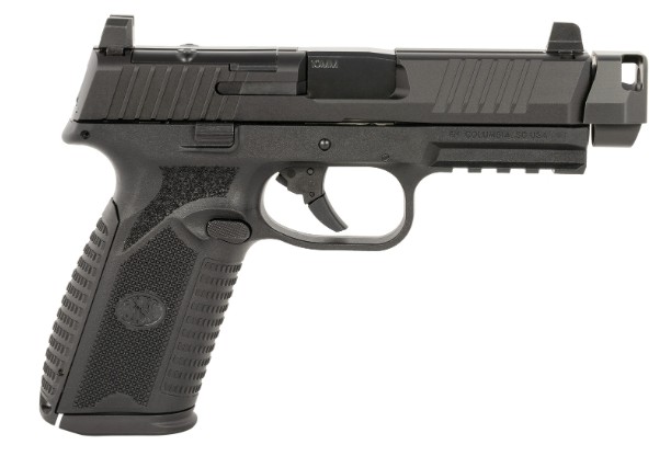 FN 510 MRD Comp, 10mm, 4.43", OR, Black, (2) 15-rd