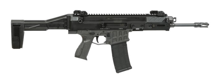 CZ Bren2 MS Pistol, 5.56, 11" TB, SB Tactical Brace, MTS, Black, 30-rd