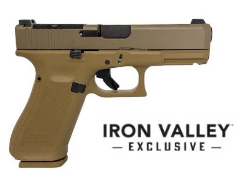 Glock 19X V, 9mm, 4.2", GNS, RMR Cut, FDE, (1) 17-rd & (2) 19-rd, IVS