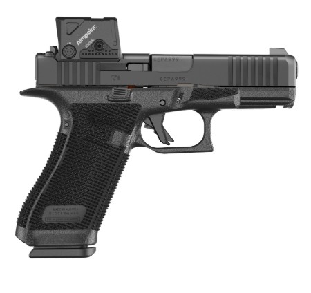 Glock 45 Gen 6, 9mm, 4.02", DC8 Aimpoint COA, Black, (3) 10-rd, USA Made