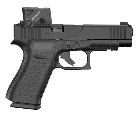 Glock 48 MOS8, 9mm, 4.17", Aimpoint COA, Black, (2) 15-rd