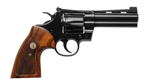 CNC Colt BOA, Limited Release, .357 Mag, 4.25", Blued, Rosewood, 6-rd