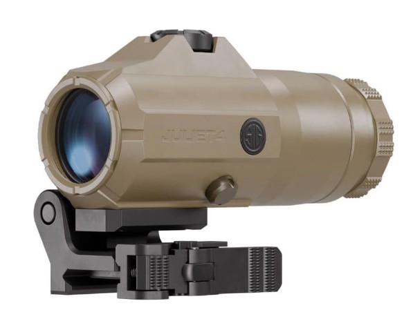 Juliet4T-AMR Full Size Magnifier, 4x24mm, FDE