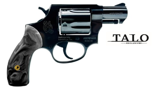 Roscoe Black Pearl, .38 Special, 2", Black, Black Pearl, 5-rd, TALO