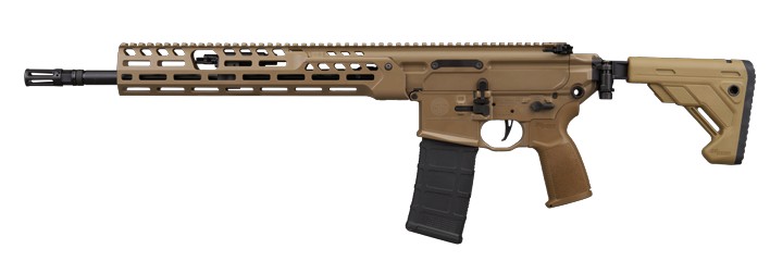MCX Spear-LT IR, 5.56 NATO, 16", Compensator/FH, M-LOK, FDE, 15-rd