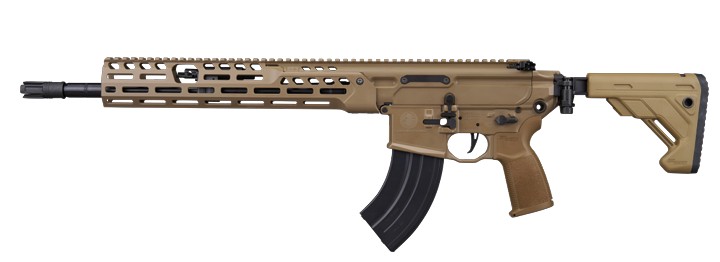 MCX Spear-LT IR, 7.62x39mm, 16", SIG FH, M-LOK, FDE, 28-rd