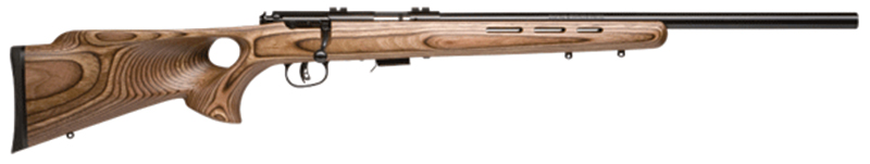 93R17 BTV, .17HMR, 21" Heavy Barrel, Blued, Wood Laminate, Thumbhole, AccuTrigger, 5-rd