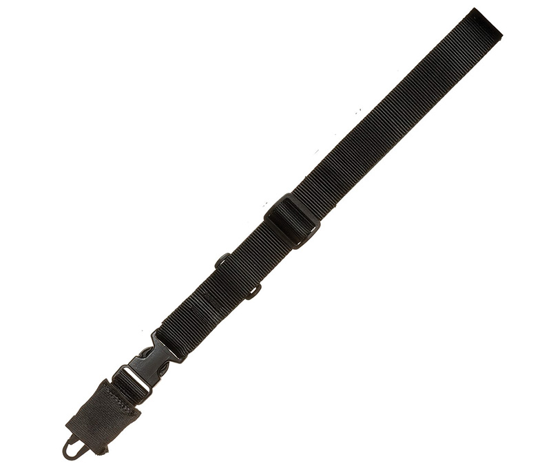 CQB Single Point Sling, HK Snap Hook, Black