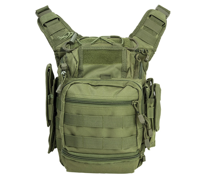 VISM First Responder Utility Bag, Multiple Compartments, Green