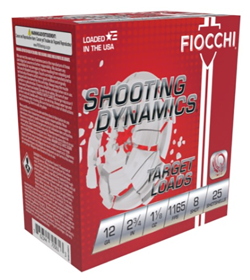 Shooting Dynamics Target, 12 Gauge, 2 3/4" 1 1/8 oz, #8 Shot, 25/Box