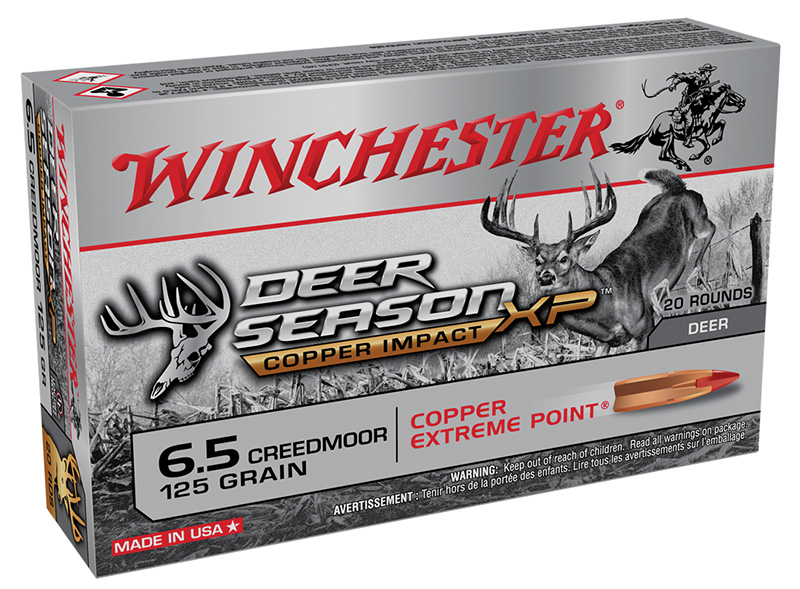 Deer Season XP, 6.5 Creedmoor, 125 Grain, Copper Extreme Point, 20/Box