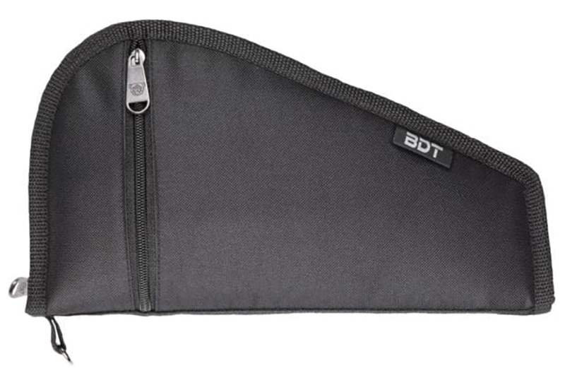 Deluxe Pistol Case w/Pocket & Sleeve, 9" Black