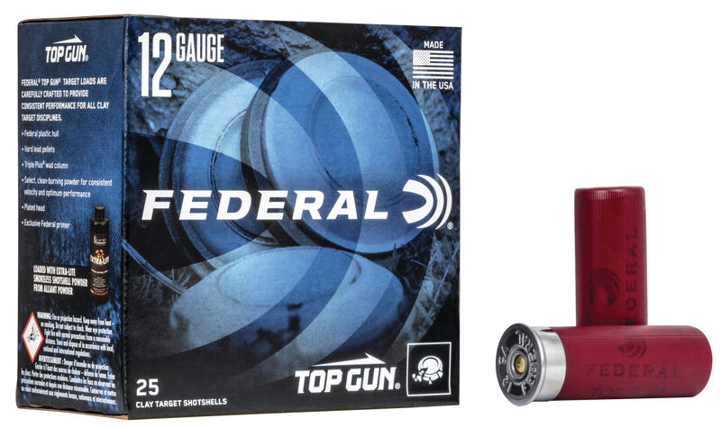 Top Gun, 12 Gauge, 2 3/4" 7/8 oz, #8 Shot, 25/Box