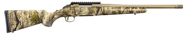 American Compact, 6.5 Creedmoor, 16.1" Barrel, Bronze, Go Wild I-M Brush, 4-rd