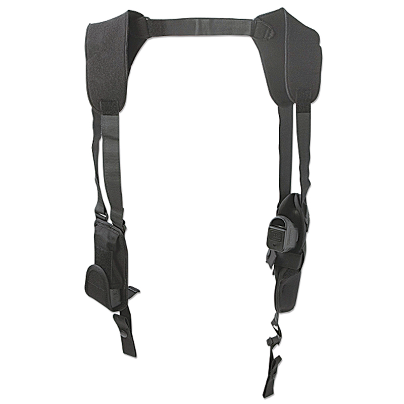 Pro-Pak Vertical Shoulder Holster, Size 5, 4.5"-5" Barrel Auto, Black