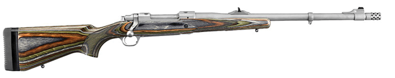 Guide Gun, .338 Win Mag, 20" Stainless, Green Mountain Laminate, Muzzle Brake, 3-rd