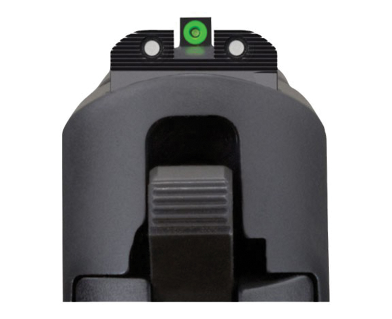 X-Ray3 Sight Set, Green, #8 Front/#6 Rear, Day/Night, Round Notch