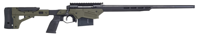 Axis II Precision, .270 Win, 22" Barrel, M-LOK Forend, MDT Chassis, Black, OD Green, DBM, 5-rd