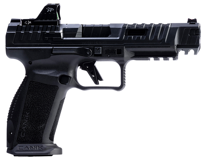 Canik SFx Rival, 9mm, 5" Barrel, MeCanik MO2 Optic, Dark Side, Accessory Kit, (2) 18-rd
