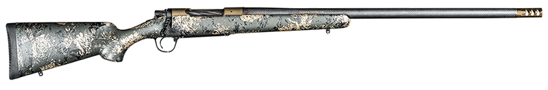 Ridgeline FFT, 6.5 Creedmoor, 20" Carbon Fiber Barrel, Burnt Bronze, Green/Black/Tan Accents Stock, 4-rd