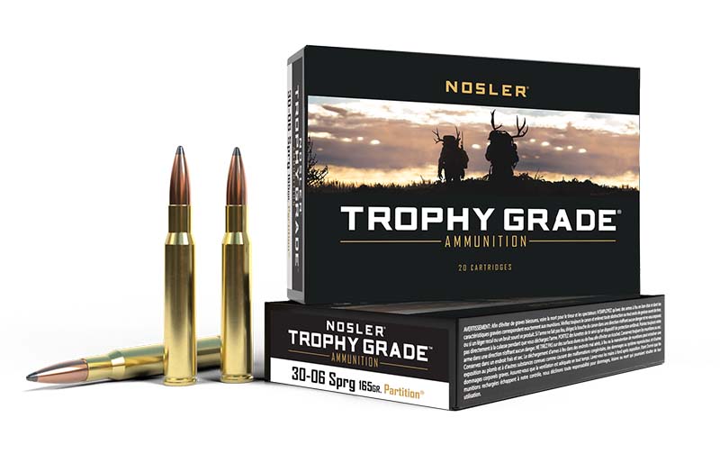 Trophy Grade, .30-06 Springfield, 165 Grain, Partition, 20/Box