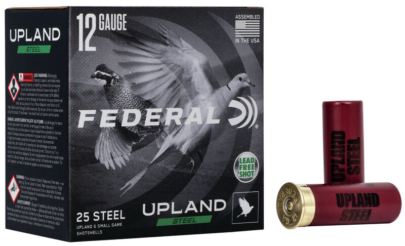 Upland Steel, 12 Gauge, 2 3/4" 1 oz, #6 Shot, 25/Box