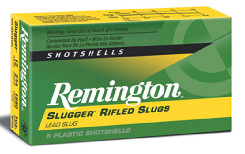 Slugger Rifled Slug, 12 Gauge, 3" 1 oz, 5/Box