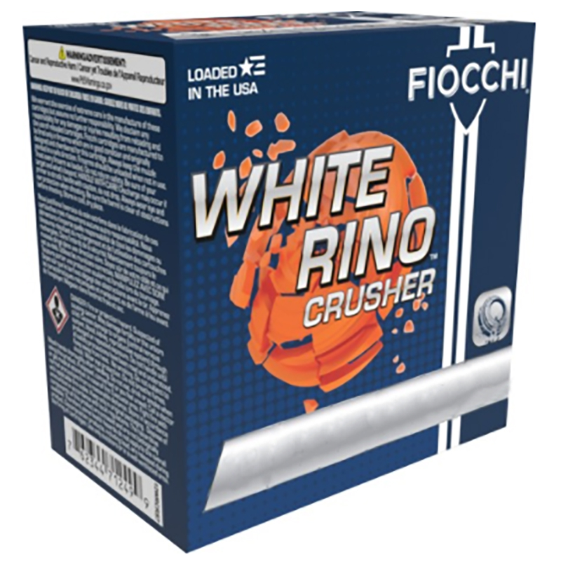 White Rino Lite, 12 Gauge, 2 3/4" 1 1/8 oz, #7.5 Shot, 25/Box