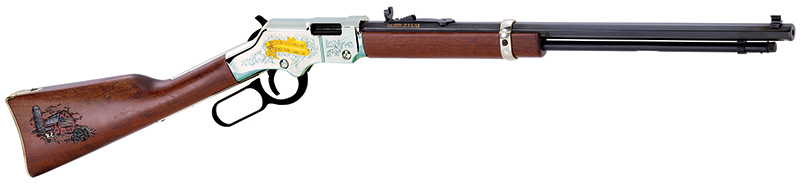 American Farmer Tribute Edition, .22LR, 20" Octagon Barrel, Engraved, Blued/Walnut, 16-rd