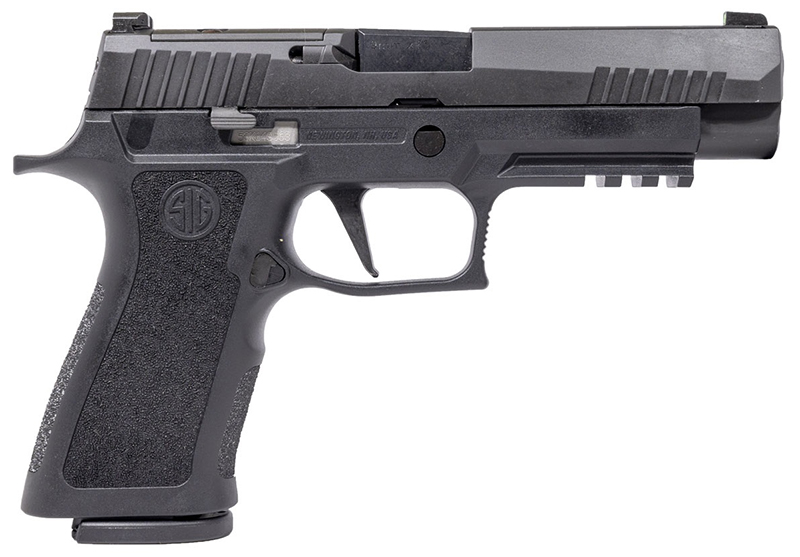 P320 XFull, 9mm, 4.7", OR, XRay3 Day/Night, Black, (2) 10-rd