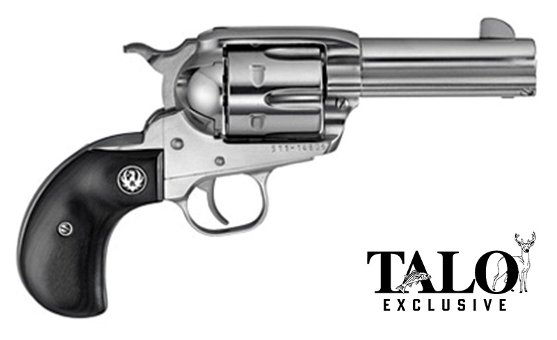 Vaquero, .45 Auto, 3.75" Barrel, Stainless, Bird's Head Grip, 6-rd, TALO