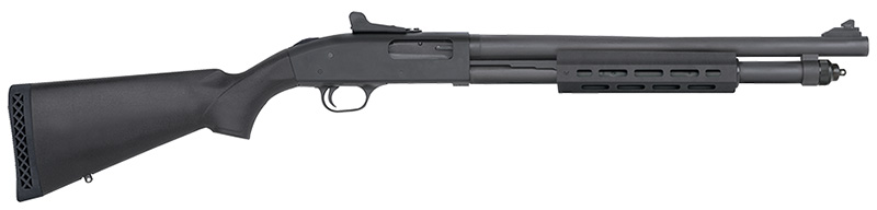 590A1 M-Lok, 12 Gauge, 18.5" Barrel, Ghost Ring, 3" Parkerized, Black Synthetic, 6-rd