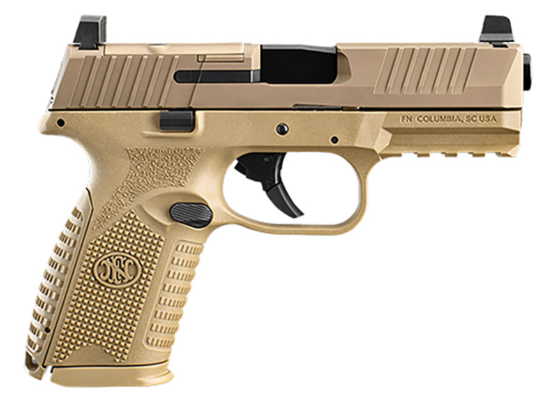 FN 509 Midsize MRD, 9mm, 4" Barrel, FDE, (2) 10-rd
